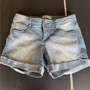 Lei Women's Light Blue Jean Shorts